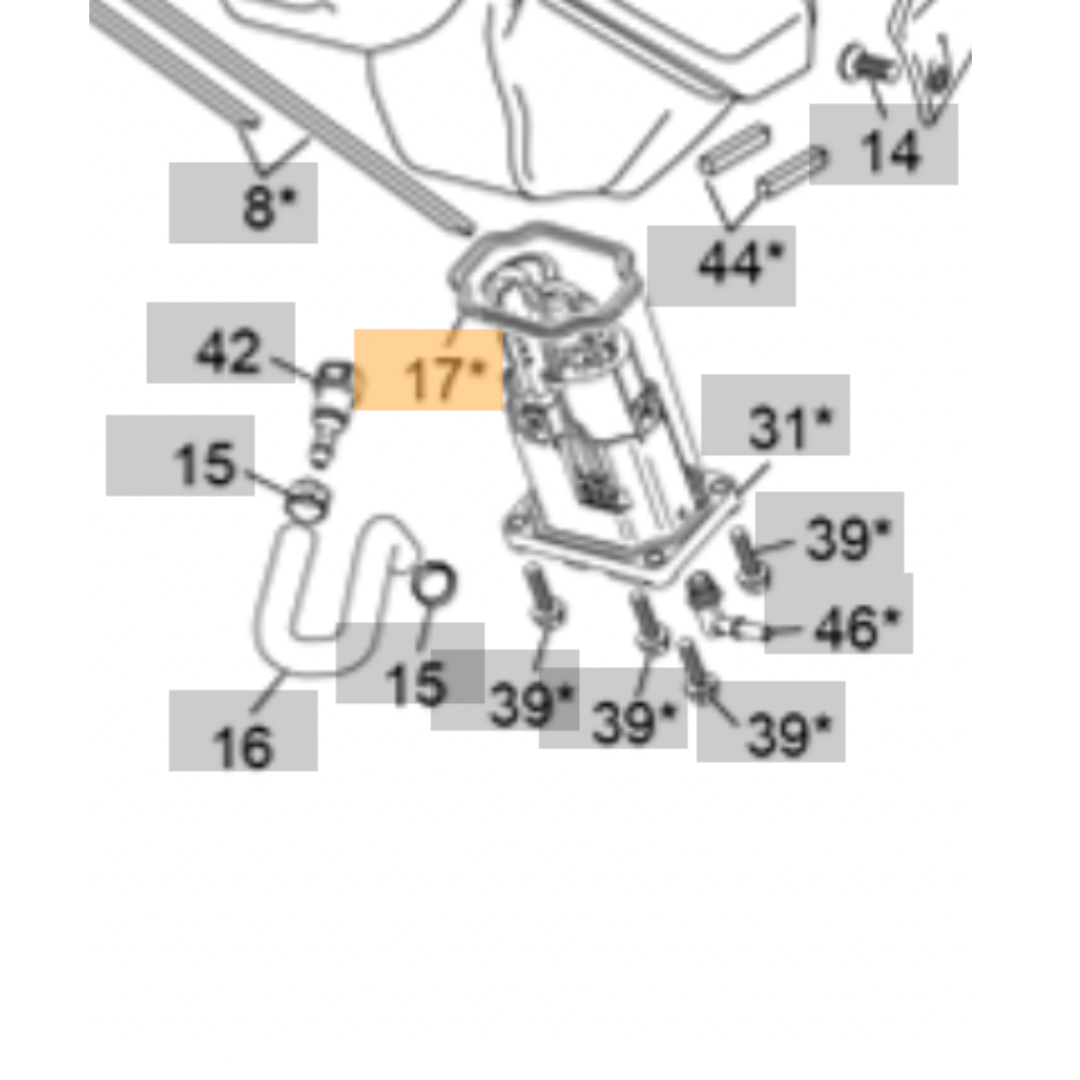 Sherco Fuel Pump Seal (2023-2025)