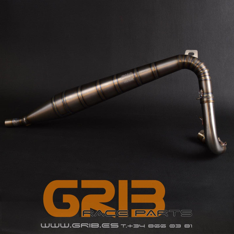 Grib Titanium Front Exhaust Pipe Fantic 300