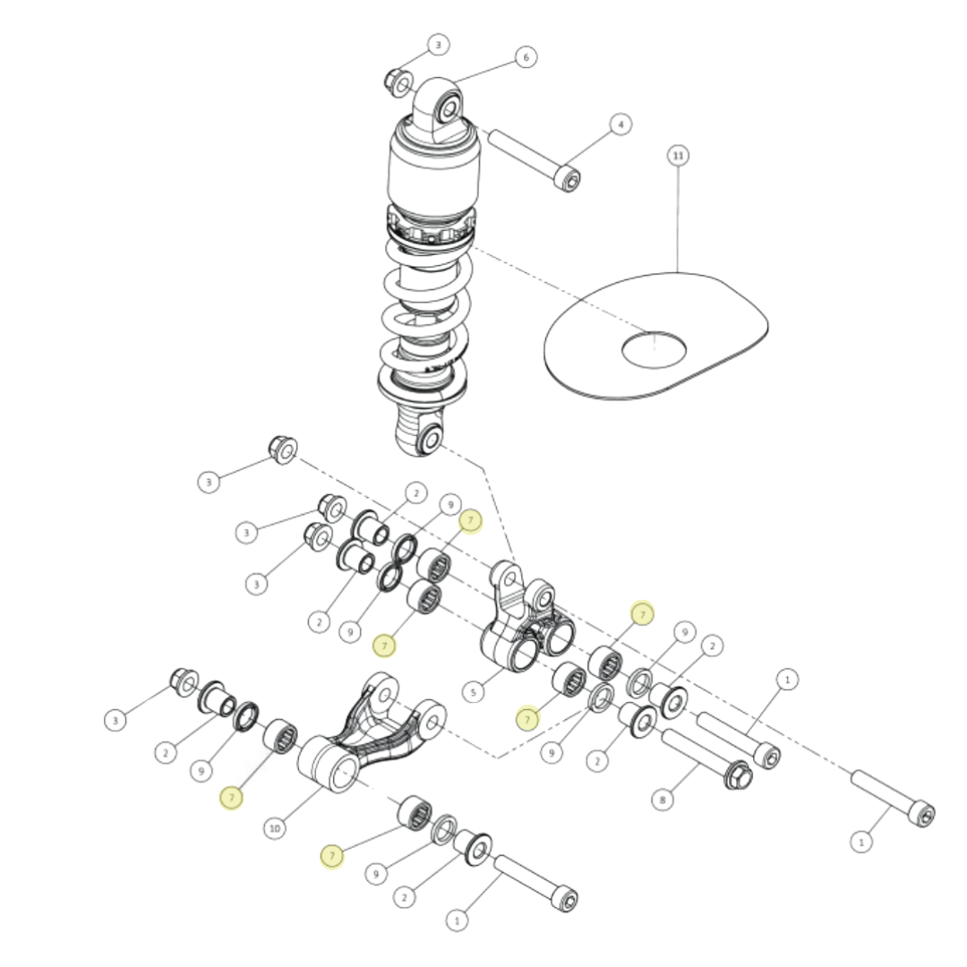 TRS Linkage Bearing