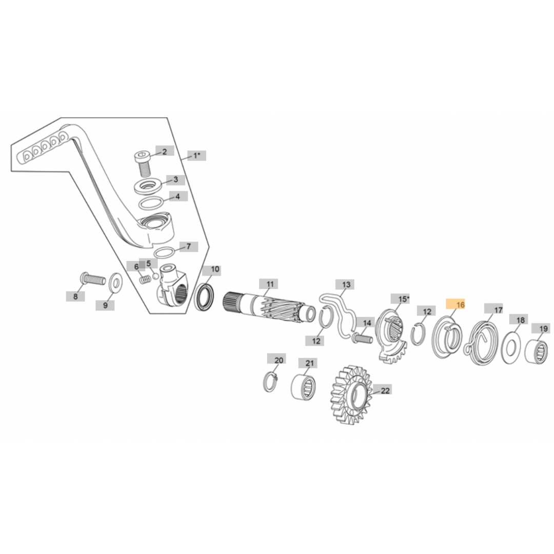 Sherco Kickstart Spacer (2023-2025)