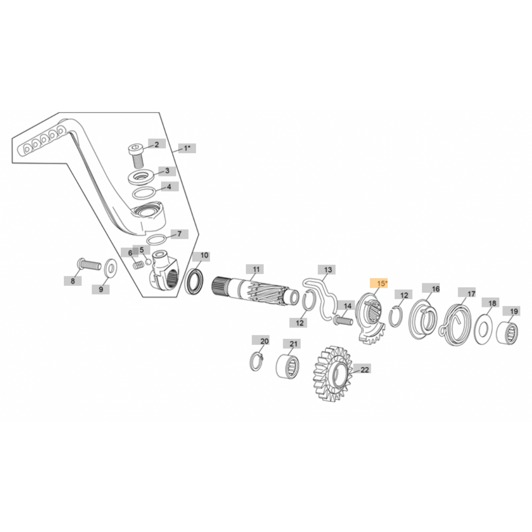 Sherco Kickstart Cog (2023-2025)