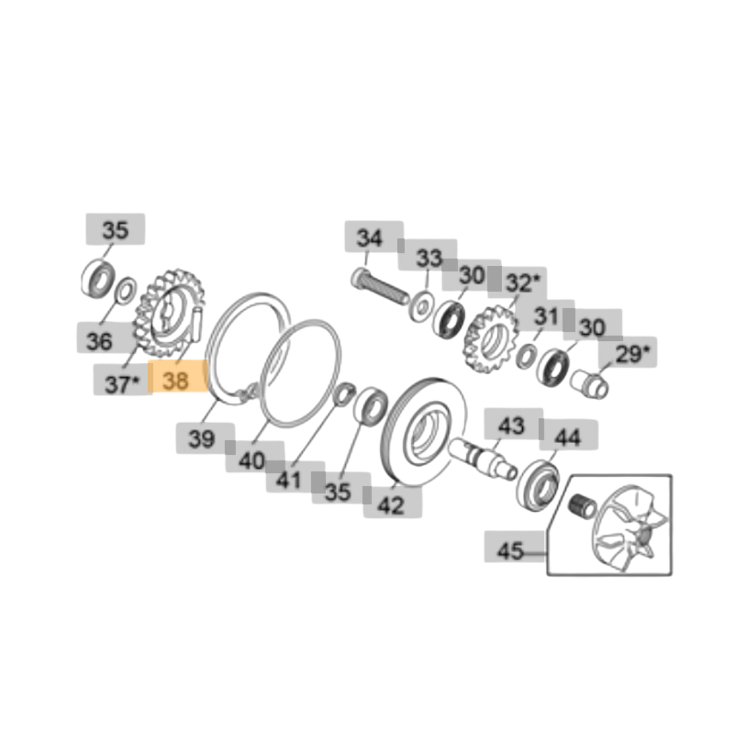 Sherco Waterpump Pinion Needle (2023-2025)