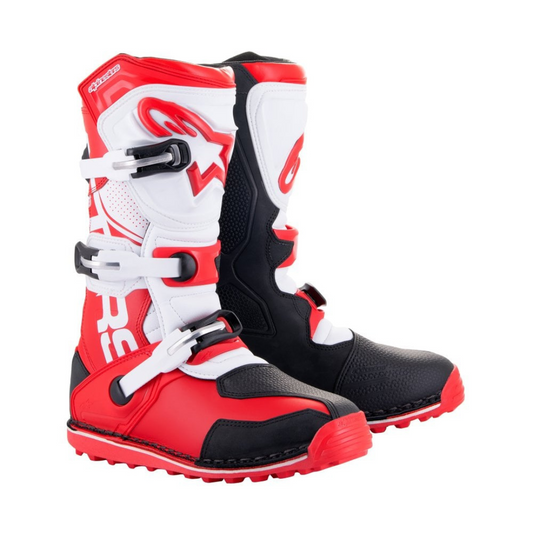 Alpinestars Tech T Trials Boots Red/White