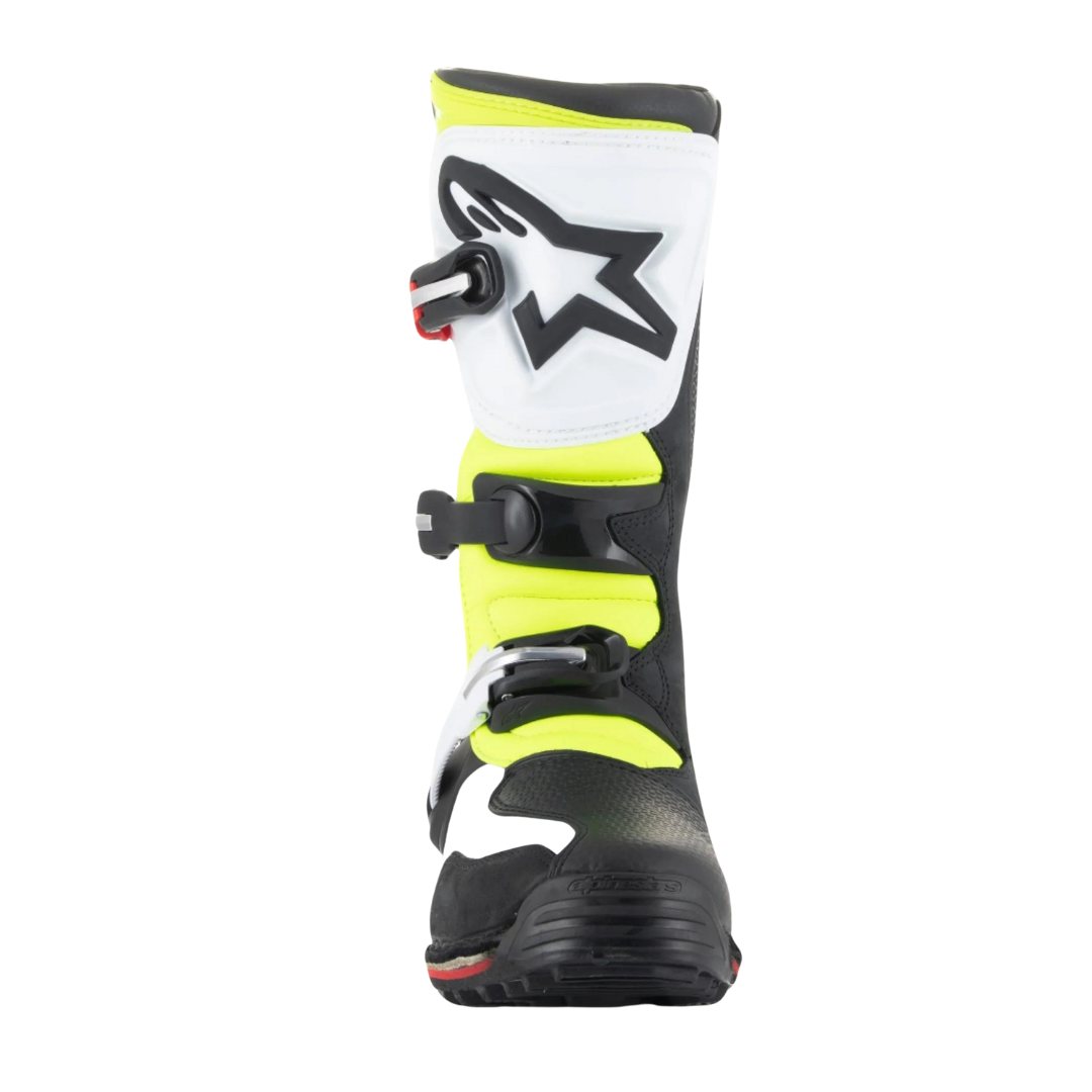 Alpinestars Tech T Trials Boots White/Red/Yellow