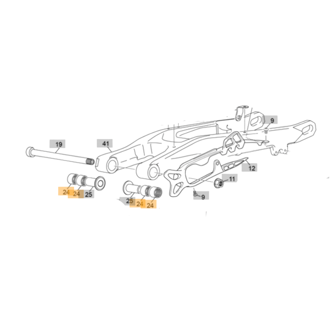 Sherco Swingarm Bearing (1999-2025)