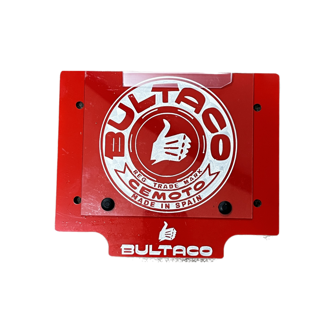 Custom Boardz Bultaco Number Board