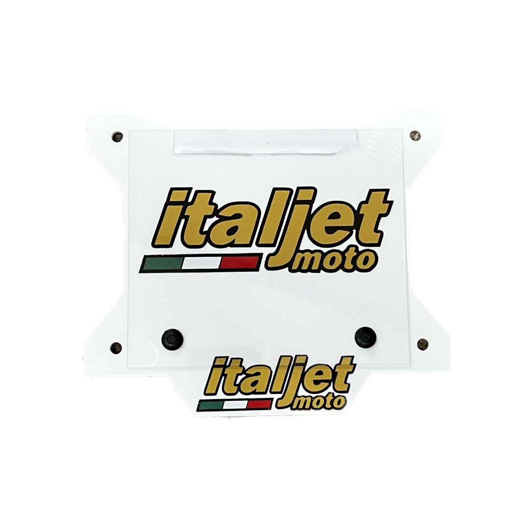 Custom Boardz Italjet Number Board