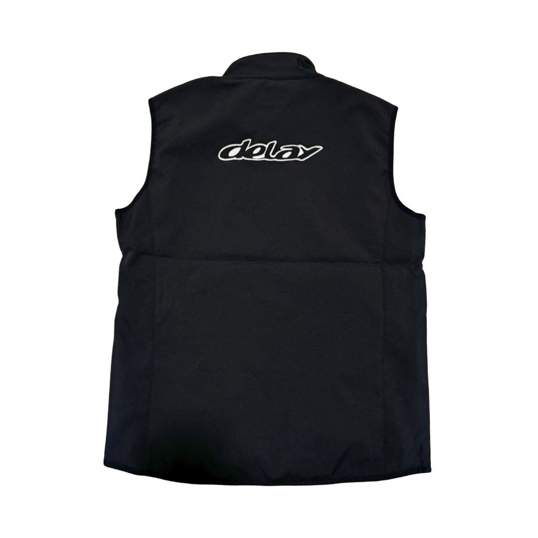 Delay Softshell Gilet Black