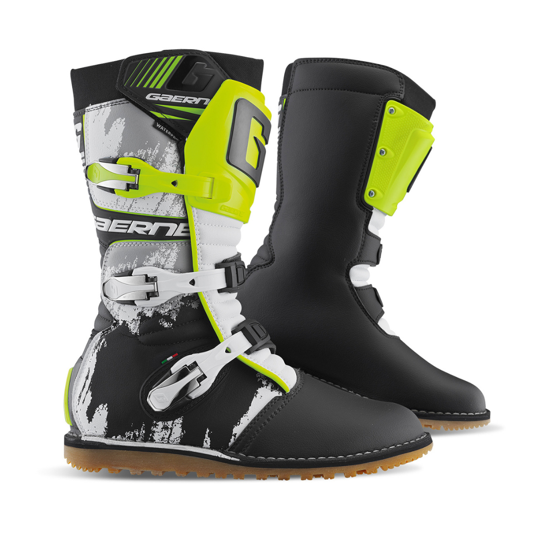 Gaerne Balance Classic Trials Boots Black/Yellow