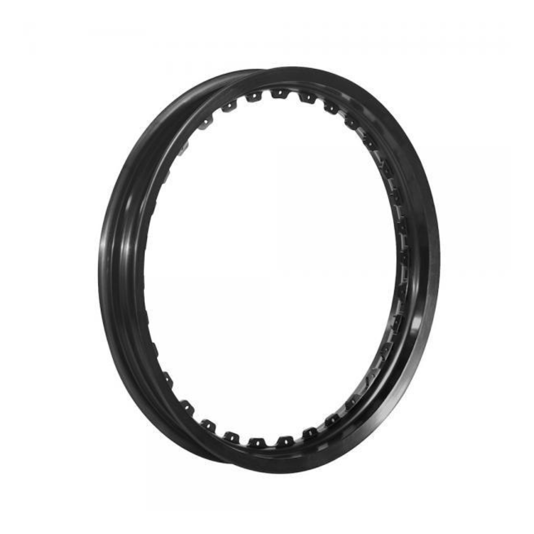 Morad Tubeless Flanged Rear Trials Rim 18" Black