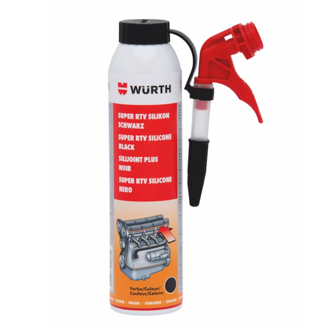 Wurth Super RTV Silicone Black 200ml