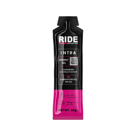 Ride Nutrition Intra Energy Gel - Strawberry & Vanilla